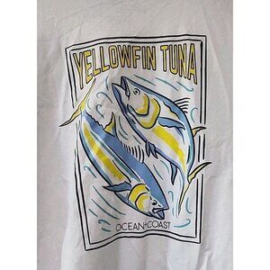 Ocean & Coast Men's T-Shirt Short Sleeve Yellowfin Tuna Graphic 2XL New A105